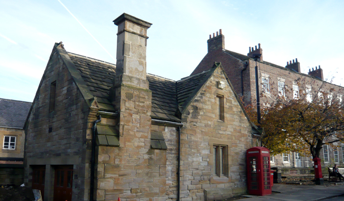 Moneyer's Garth: Its name describes its original function as well as its architectural form. A garth is a small courtyard in the centre of a building - a feature that exists behind the facade of this building.